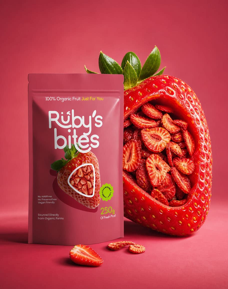 Strawberry Bites, 250g
